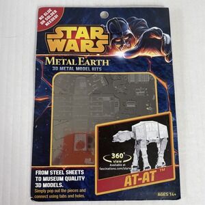 Fascinations STAR WARS Metal Earth 3D Model Kit DIY Laser Cut 2013 AT-AT